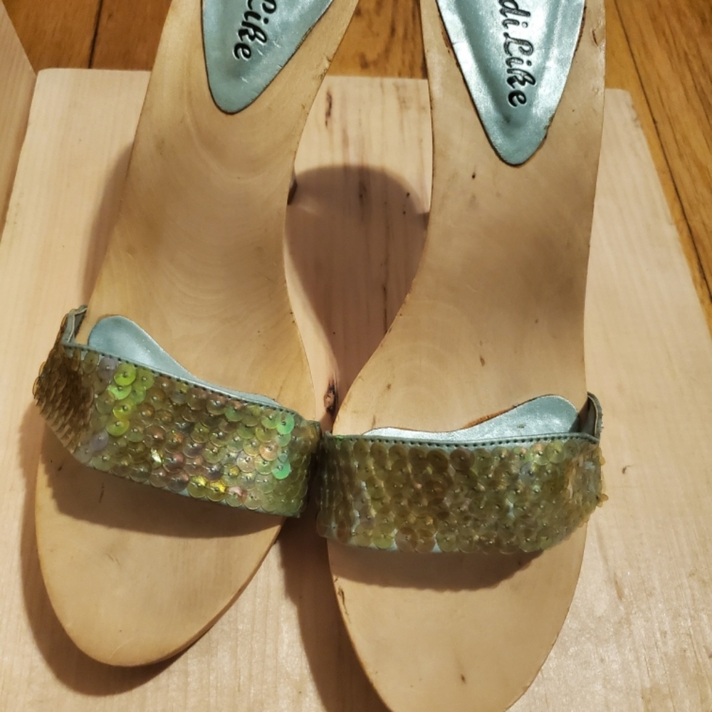 Wooden heels